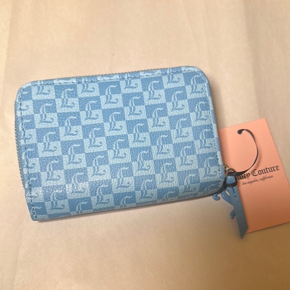 Juicy Couture Light Blue Logo Wallet - Picture 3 of 4